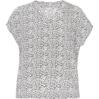 Usha Bluse Frauen weiß-schwarz