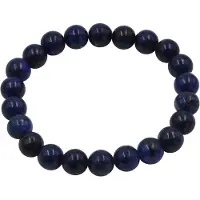 Steuer Modeschmuck Armband Stretch mit Sodalith Kugeln blau