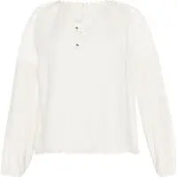 Usha Bluse Frauen Weiß