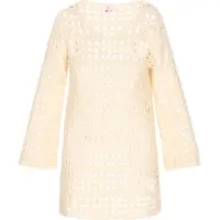 IZIA Kleid Frauen Creme