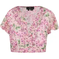 Faina Bluse Frauen hellviolett mehrfarbig