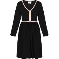 IZIA Kleid Frauen Schwarz