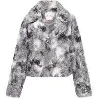 IZIA Jacke Frauen grau mehrfarbig