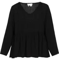 Usha Bluse Frauen Schwarz