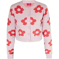 Mymo Strickjacke Frauen Rosa