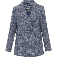 Dreimaster Jacke Frauen blau mehrfarbig