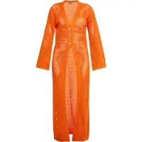 Mymo Strickjacke Frauen orange