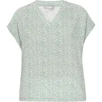 Usha Bluse Frauen türkis weiß
