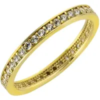 Fascination by Ellen K. Ring 375 Gold Zirkonia weiß Memoirering