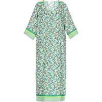 Usha Kleid Frauen grün mehrfarbig