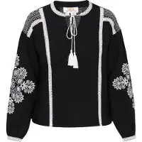 Usha Bluse Frauen Schwarz