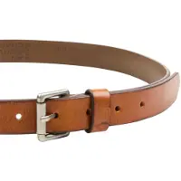 Camel active Ledergürtel mit glatter Oberfläche in Mandel | Gr.: 95