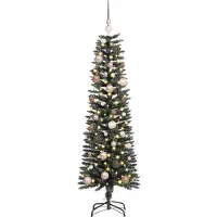 vidaXL Jasper (mit LEDs und roségoldenen Kugeln)