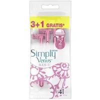 Gillette Venus 2 Simply Basic Einwegrasierer 4 Einheiten