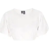 Dreimaster Bluse Frauen Weiß