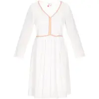 IZIA Kleid Frauen Creme
