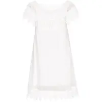 IZIA Kleid Frauen Weiß
