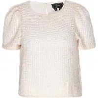 Faina Bluse Frauen cremefarben