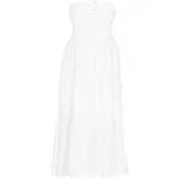 IZIA Kleid Frauen Weiß