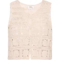 Usha Weste Frauen Creme