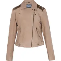 Dreimaster Jacke Frauen hellbeige