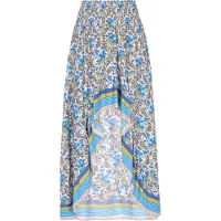 Usha Rock Frauen blau mehrfarbig
