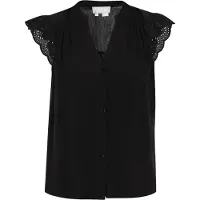 Usha Bluse Frauen Schwarz