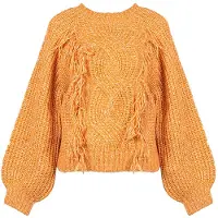 Silvian Heach Pullover Damen orange
