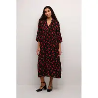 Kaffe Midikleid "Damen Kleid KAamber"