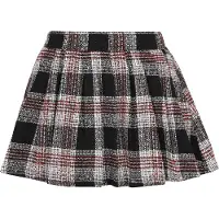 MyMo ROCKS Rock Frauen black check