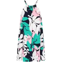 IZIA Kleid Frauen rosa mehrfarbig