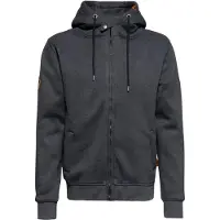 King Kerosin Herren Outdoor Sweatjacke K.K. Adventure Gear grau