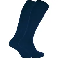Sock Snob - 2er-Pack Damen atmungsaktiv gemusterte Kniestrümpfe aus Bambus