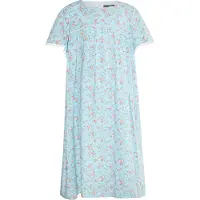 Dreimaster Kleid Mädchen (Kids) Hellblaue Blume