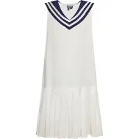 Dreimaster Kleid Mädchen (Kids) Wollweiß