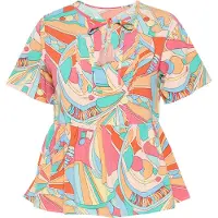 Usha Bluse Frauen mehrfarbig
