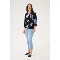 Kaffe Langarmbluse "Damen Bluse langarm KAedita"