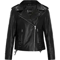 Faina Jacke Frauen Schwarz