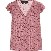 Faina Bluse Frauen lila mehrfarbig