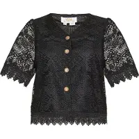Usha Strickjacke Frauen Schwarz