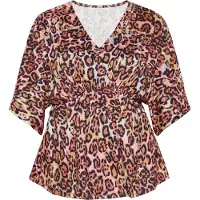 Usha Bluse Frauen Mehrfarbig Weiß