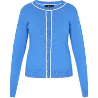 Faina Strickjacke Frauen Blau