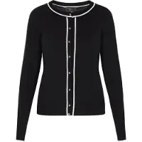 Faina Strickjacke Frauen Schwarz
