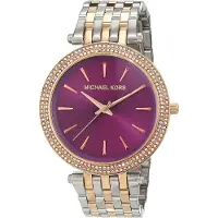 Michael Kors Damenuhr Quartz Silber MK3353