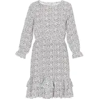 Usha Kleid Frauen weiß-schwarz