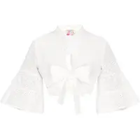 IZIA Bluse Frauen Weiß