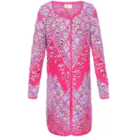 IZIA Strickjacke Frauen rosa mehrfarbig