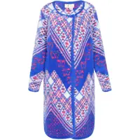 IZIA Strickjacke Frauen cremeweiß mehrfarbig