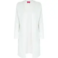 Mymo Strickjacke Frauen weiss