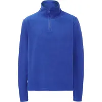 MO Fleecepullover Männer KÖNIGSBLAU